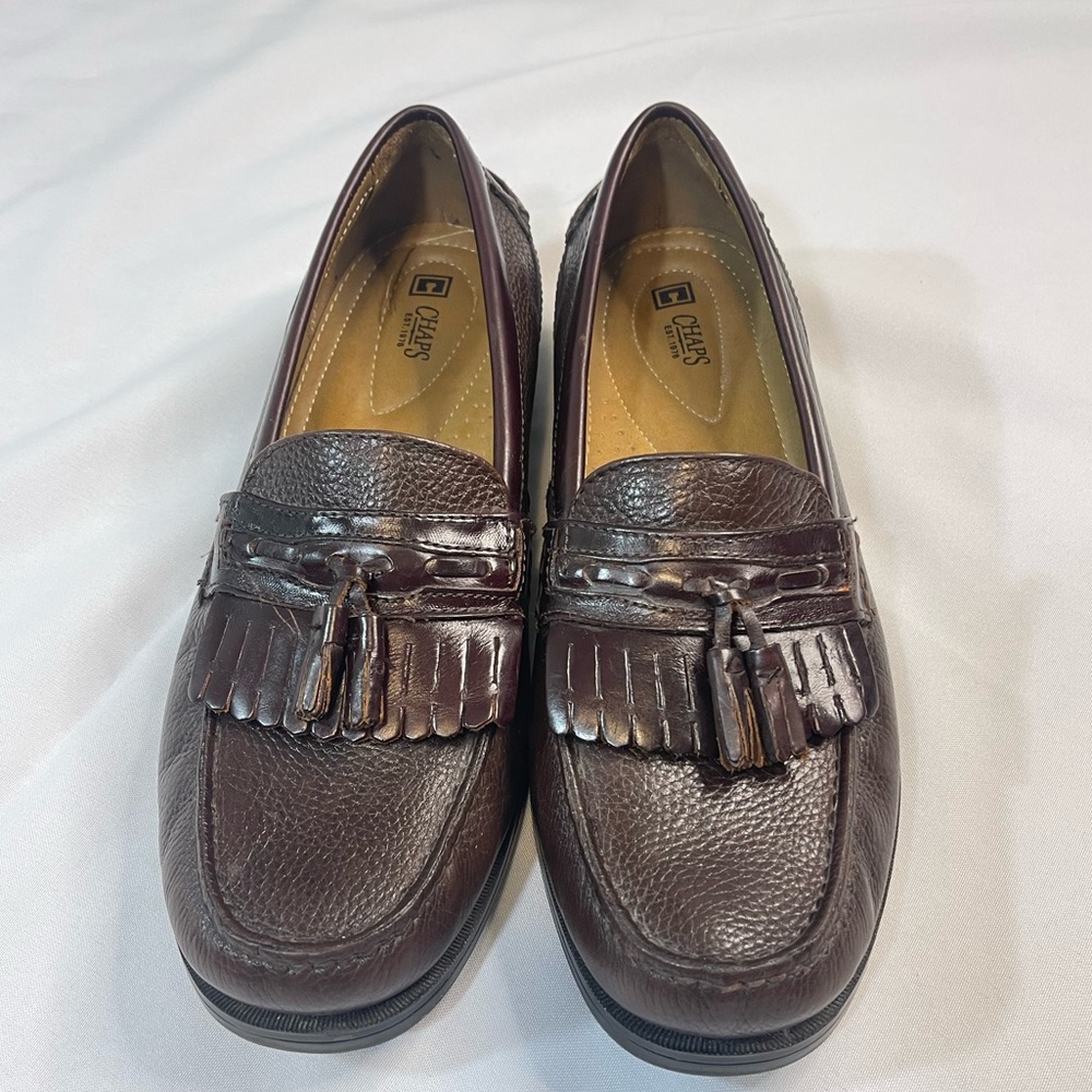 Chaps Leather Men Loafers 11.5
